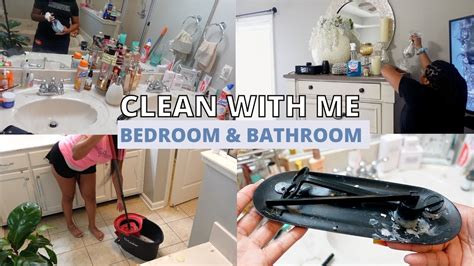 Bedroom And Bathroom Clean With Me Extreme Cleaning Motivation 2022 Youtube