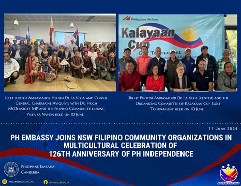 Ph Embassy Joins Nsw Filipino Community Organizations In Multicultural