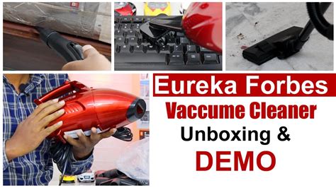 Eureka Forbes Super Clean Dry Vacuum Cleaner Unboxing And Demo In