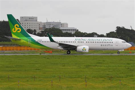 スプリング・ジャパン Boeing 737 800 Ja05gr 成田国際空港 航空フォト By Sky01さん 撮影2019年08月23日