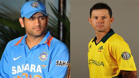 Ms Dhoni Vs Ricky Ponting Captaincy Comparisons Batting Records The