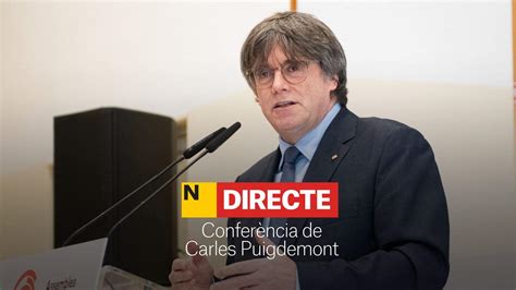 Puigdemont anuncia que será candidato a las elecciones catalanas