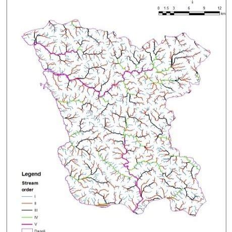 Drainage map Drainage Density: Drainage map is used to derive the ...