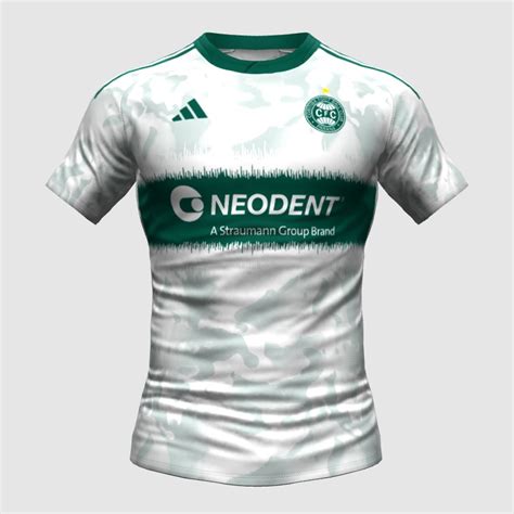 Coritiba Home Concept FIFA 23 Kit Creator Showcase