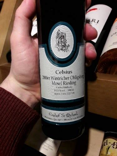 Erbhof St Michael Celsius Wintricher Ohligsberg Riesling Vivino France