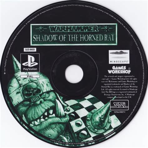 Warhammer Shadow Of The Horned Rat Cover Or Packaging Material Mobygames