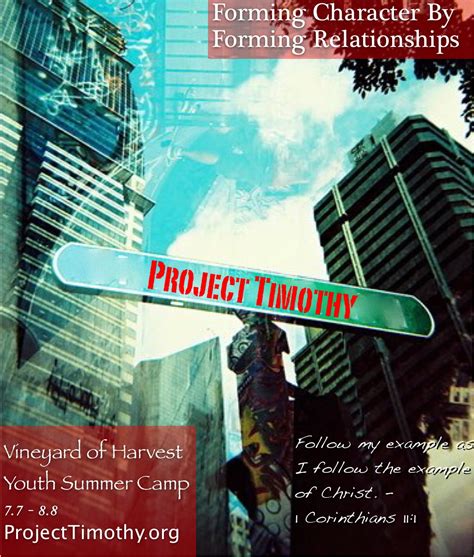 Welcome To Project Timothy Project Timothy