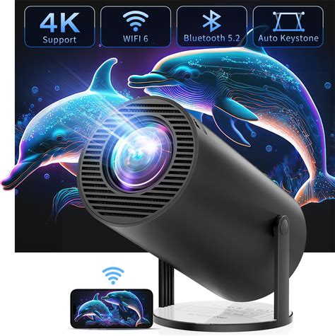 Clokowe K Mini Projector With Wifi And Bluetooth Fhd P Supported