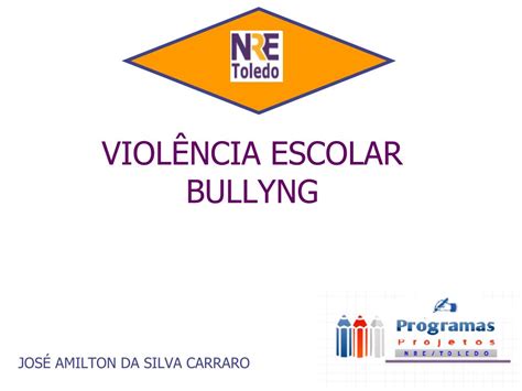 PPT VIOLÊNCIA ESCOLAR BULLYNG PowerPoint Presentation free download