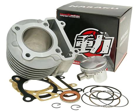 Kit Cilindro NARAKU 155cc Pistone Forgiato Per Yamaha Cygnus BWs 5ML