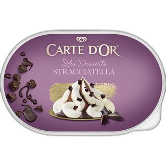 Les Desserts Helado Stracciatella Tarrina Ml Carte D Or