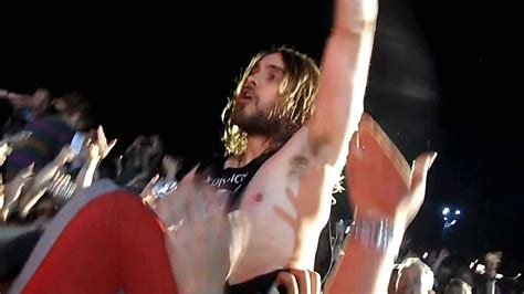 30 Seconds To Mars The Kill Bury Me Jared In Fan Zone Live At