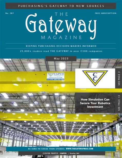 Capco Crane Capco Crane Hoist Inc Featured In The Gateway Magazine