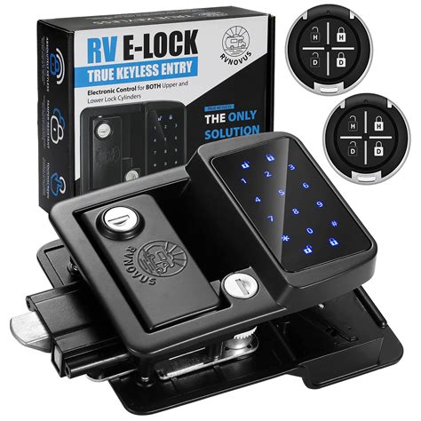 Buy Novustech Rv Keyless Entry Door Lock, 0 to 9 Pas Keypad Rv Door ...