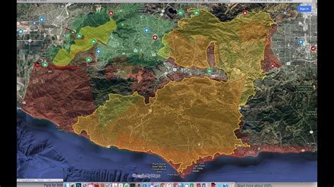 Hill And Woolsey Fire Map United States Map