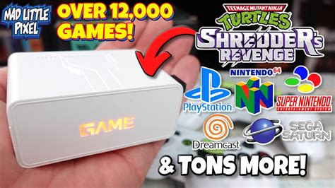 This Retro Emulation Console Is TINY POWERFUL With Over 12 000 Games