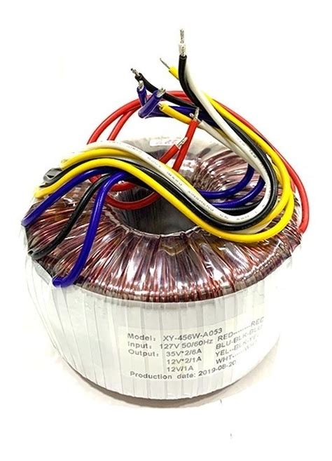 Transformador Toroidal Para Amplificadores 35vca 12222 Mercado Libre