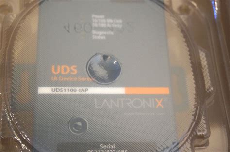 NEW LANTRONIX UDS1100-1AP DEVICE SERVER UD1100IA2-01 UDS11001AP - SB ...