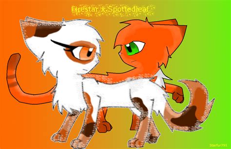 Firestar x Spottedleaf by Starfur795 on DeviantArt