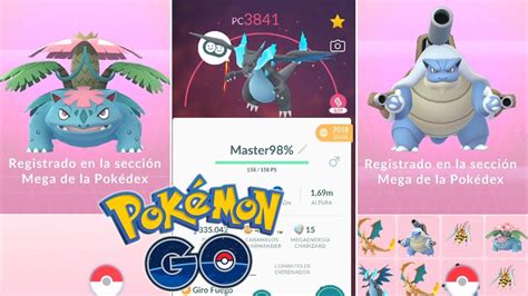 Registro Todas Las Megaevoluciones Actuales De PokÉmon Go Pokémon Go