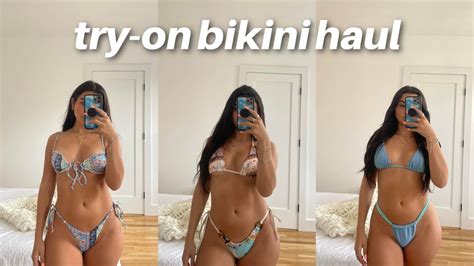 HUGE TRY ON ZAFUL BIKINI HAUL Affordable Trendy YouTube