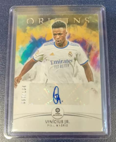 Panini Chronicles La Liga Origins Autographs Vinicius Jr