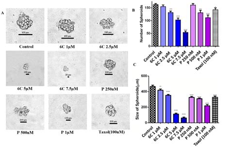 Reduction In Spheroid Formation In Mcf 7 Cell A Morphology Of Download Scientific Diagram