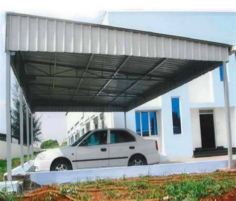 Ms Prefab Mild Steel Car Parking Shed At Best Price In Noida Id