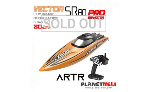 Volantex Vector Sr Pro Cm Km H Brushless High Speed Rc Boat Pnp