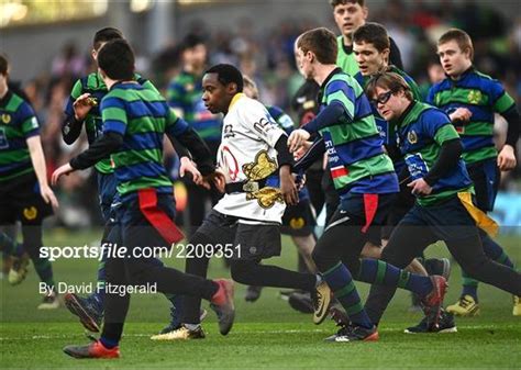 Sportsfile - Bank of Ireland Half-Time Minis at Leinster v Connacht - Heineken Champions Cup ...