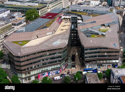 An Aerial View Of One New Change Shopping Centre London UK Stock