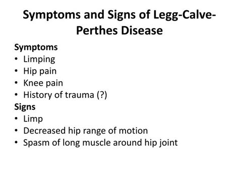 PPT - Legg- Calve – Perthes disease PowerPoint Presentation - ID:2428250