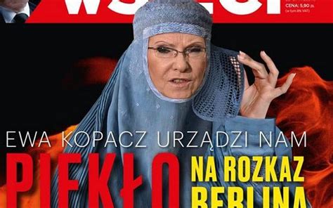 Najgłupsza okładka u Karnowskich dotychczas Ewa Kopacz jako islamska