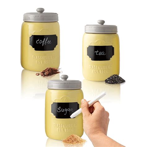 TOP 5 Yellow Canister Sets OF THE YEAR - Don't Miss Out!