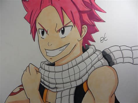 Natsu Dragneel Drawing By Gladiatorgaming On Deviantart