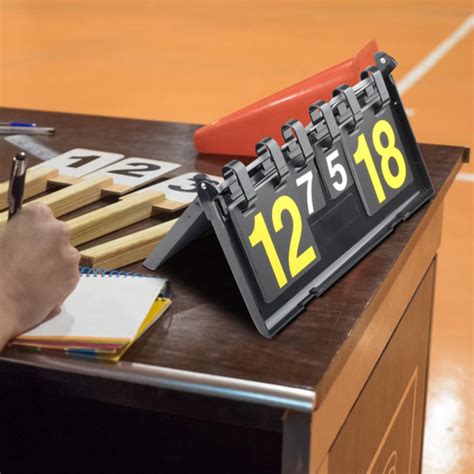 Port Til Flip Score Keeper Digital Profissional Placar Placar Para