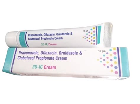 Itraconazole Ofloxacin Ornidazole And Clobetasol Propionate Cream Gm