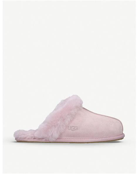 UGG Scuffette Ii Sheepskin Slippers in Pink | Lyst