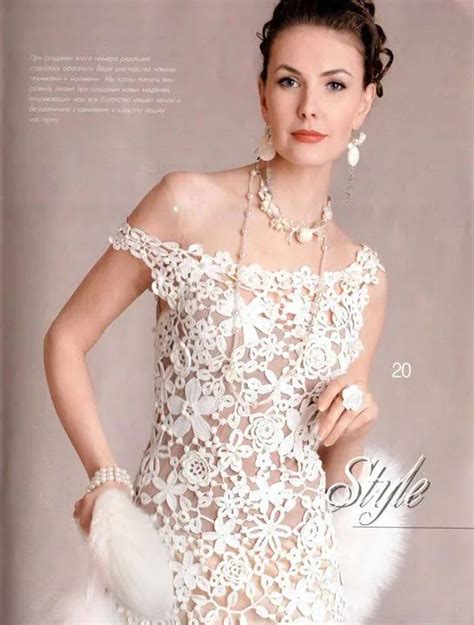 Vestido Al Crochet Imagui