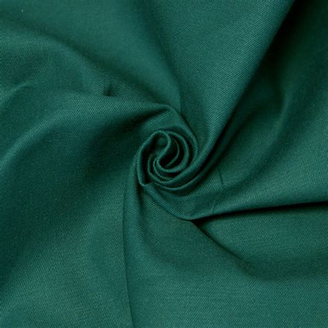 Gabardine Coton Lasthanne Uni Vert Vendue Au M Tre