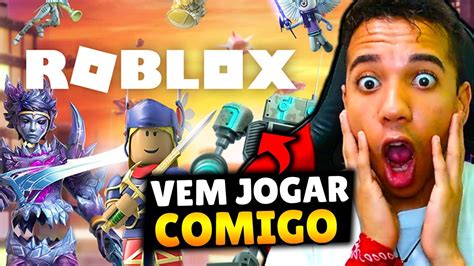 ROBLOX AO VIVO JOGANDO INSCRITOS YouTube