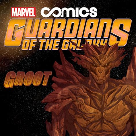 Guardians Of The Galaxy Comic Groot