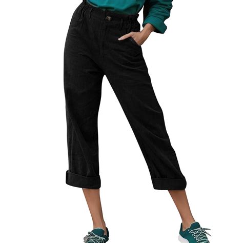 Hanzeerui Women S Pull On Dress Pants Athletic Wear Women Leggings