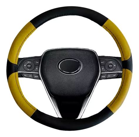 Funda Cubre Volante Amarillo Negro Toyota Tacoma Meses Sin Inter S