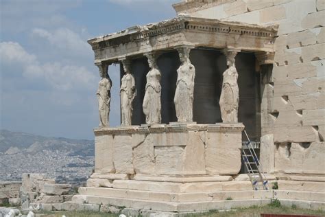 Erechtheion at the Acropolis, Athens, Greece Free Stock Photo | FreeImages