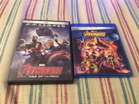 Avengers Age Of Ultron Dvd Avengers Infinity War Blu Ray Movie