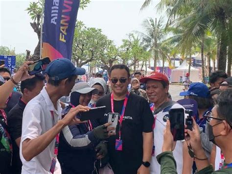 Anies Baswedan Hadir Langsung Di Formula E Jakarta 2023 Dan Kasih Pesan