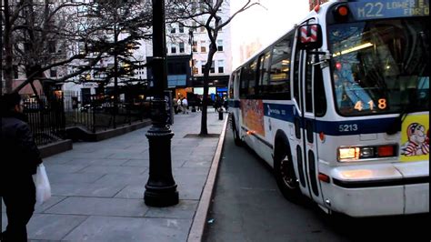 Mabstoa Bus Lower East Side Bound Rts 5213 M22 At Broadway And Chambers