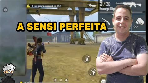 Free Fire Ao Vivo A Sensi Perfeita Treino Mobile A