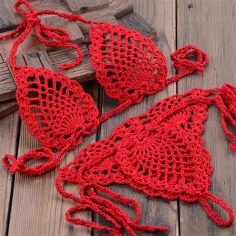 Diva Micro Bikini Crochet Pattern Via Etsy Crocheted Bikinis Pinterest